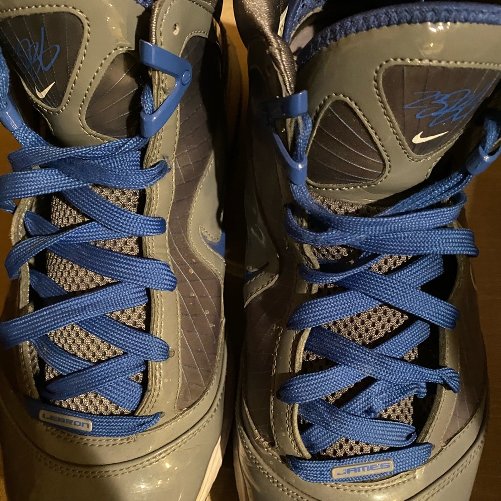 Nike Lebron VII 7 QS Royal Blue & Varsity Gray